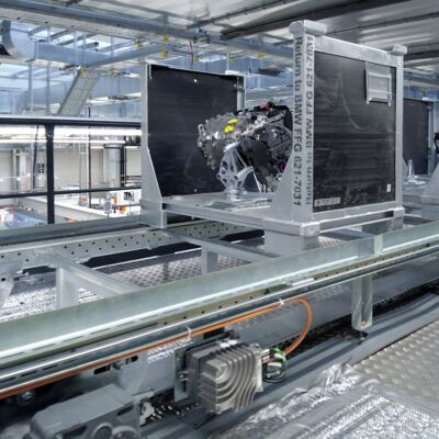 Zentrallager für Elektromotoren eines bayerischen Automobilherstellers
